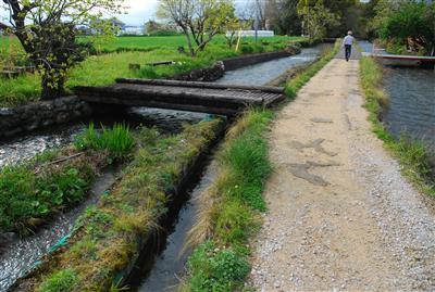 下流の水路